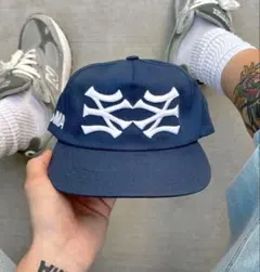 oma キャップ ネイビー