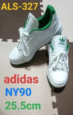 ☆ALS-327 アディダス NY90 ローカットスニーカー 白 25.5cmのサムネイル