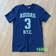 adidas N.Y.C. 3 Tシャツ 160 ネイビー最終お値下げ！