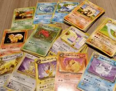 pokemon cards 100枚 まとめ売り 旧裏 ブースター　シャワーズのサムネイル