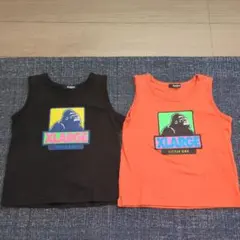 再値下げXLARGE ゴリラプリント タンクトップ 2枚セット