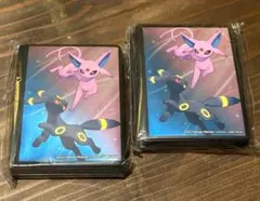 2個 エーフィ ブラッキー スリーブ 65枚 ポケモン デッキシールド