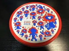 大阪関西万博 ミャクミャク プレーンクッキーの空き缶