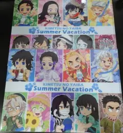 鬼滅の刃 ufotable 夏休みイベント クリアファイルセット
