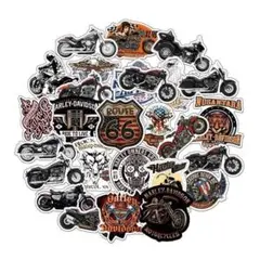 Harley-Davidson ハーレーダビッドソン ステッカー50枚セット