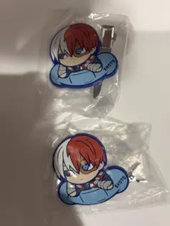ヒロアカ ヘアクリップ 轟焦凍 2個セット