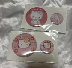 ハローキティ 缶バッジセット
