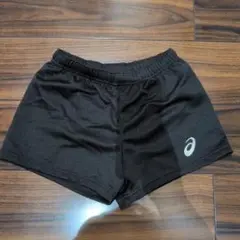 ASICS バレーボールパンツ M ブラック XW2737