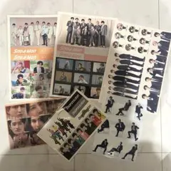 Snow Man スノ　ステッカー　シール　ファイル