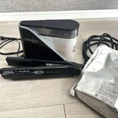 L'OREAL SteamPod ストレートヘアアイロン　スチームポット　中古 L'OREAL Steampod スチームヘアアイロン 廃盤 - メルカリ