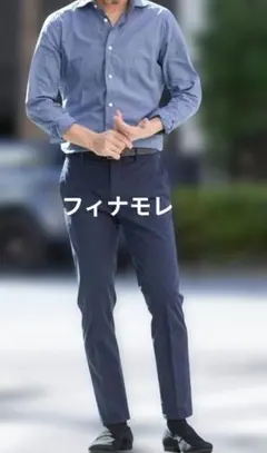 フィナモレ スーパーライトコットン カッタウェイシャツ　SIMONE/BALI