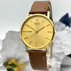 SEIKO tank AVENUE 7N01 ラウンド ゴールド 稼働品 - メルカリ