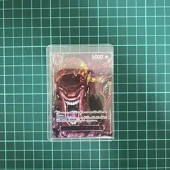 【ワンピースカード】　シェパード・十・ピーター聖 R パラレル　赤文字