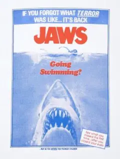 新品　ユニクロ　JAWS ジョーズTシャツ 　Lサイズ 　ホワイト