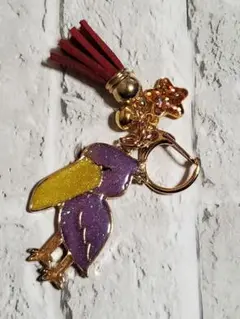 E26★ハンドメイド★ハシビロコウ★キーホルダー