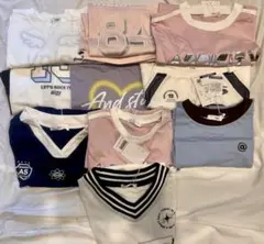 新品　未使用　半袖アイテム　アルジー　10枚まとめ売り