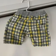 【BABYDOLL/ベビードール】チェック柄　半ズボン　　ショートパンツ80cm