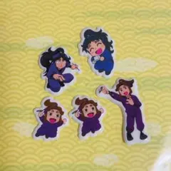 忍たま乱太郎　ぷくぷくシール　 平滝夜叉丸　久々知兵助