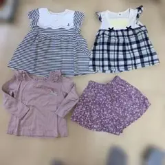 ベビー服セット（トップス・ショートパンツ）bebe、Parents Dream