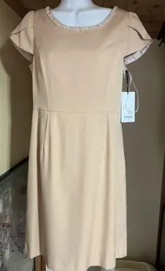 RUIRUE ピンクベージュ 新品 ワンピース