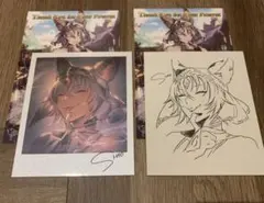 グラブル  バレンタイン　お返し　色紙　シャオ　2019 & 2020