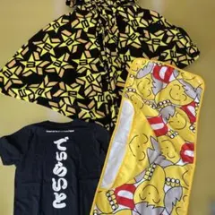 BIGBANG グッズ　まとめ売り②フリースマント　D君タオル　でぃらいとシャツ