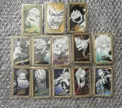 僕のヒーローアカデミア 箔押しクリアカードコレクション 7枚セット