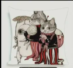 ギュスターヴくんデザインの、クッションカバー・シークレットフォレスト