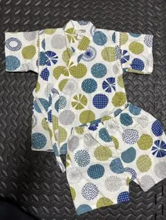 くろわっさんす べべ 90cm 甚平 ベビー キッズ 子ども用