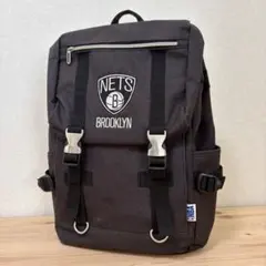 【バックパック】NBA リュック ブルックリンネッツ Nets 黒のサムネイル