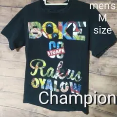 Champion チャンピオン Tシャツ 古着 メンズ M サイズ 黒 ブラック
