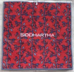 SIDDHARTHA ハンドタオル 【レッド】❣️ 週末限定価格❣️