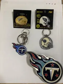 NFL テネシータイタンズ　ピンバッジ　現状品