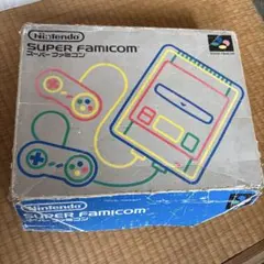 ★ジャンク品★中古スーパーファミコン 本体 コントローラー2個付き