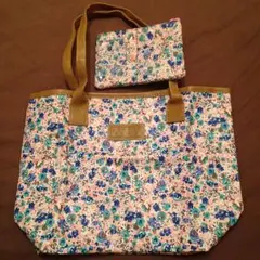 ☆新品＆未使用☆LOWRYS FARMナイロントートバッグ＆ポーチセット