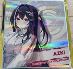 ホロライブ　AZKi　色紙