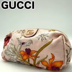 GUCCI グッチ 花柄 ポーチ 2025年最新】グッチフローラポーチの人気アイテム - メルカリ