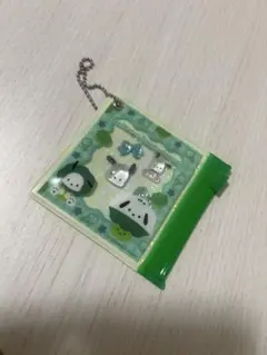 ポチャッコ　ミニポーチチャーム　シール付き