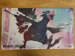 MTG FFコラボ　ウルトラプロ　プレイマット　黒チョコボ ULTRA PRO ウルトラプロ MTG FF 旅するチョコボ 黒 プレイマット