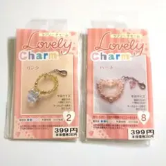 TOHO ビーズキットラブリーチャーム ハート&リング