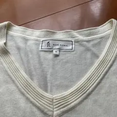 ROPÉ PICNIC アイボリー Vネックニット38