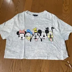 ミッキーと仲間たちのクロップドTシャツのサムネイル