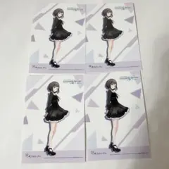 プロセカ ローソン ネットプリント ネップリ ニーゴ 東雲絵名 4枚セット