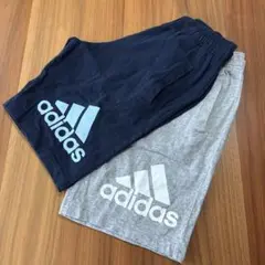 adidas アディダス　140【新品未使用】綿100% ２枚セット♡正規店購入