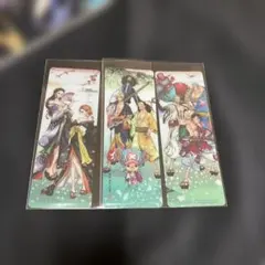 ワンピース　ONE PIECE しおりセット〜SA2