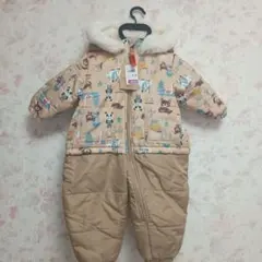 【新品・タグ付き】ZOOMIC スキーウェア　ジャンプスーツ　80 撥水加工