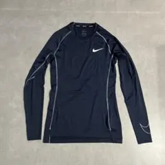 Nike Pro DRI-FIT インナー　ネイビー　長袖トップス