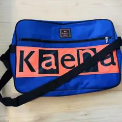 Kappa スポーツショルダーボストンバッグ　蛍光オレンジビビットカラー　y2kのサムネイル