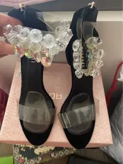 SIMMI shoes ジュエリーヒールサンダルのサムネイル