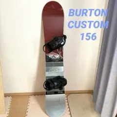 バートンBURTON CUSTOM スノーボード 板 156 ビンディング破損品